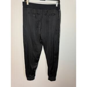 ATM Black Silk Jogger Pants Sz S
